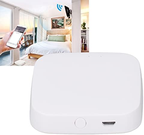 Zigbee Gateway, APP Remote Control WiFi Bluetooth Wireless Gateway Hub Stable Infrared Sensing Smart Home Hub for ZigBee - Image 2
