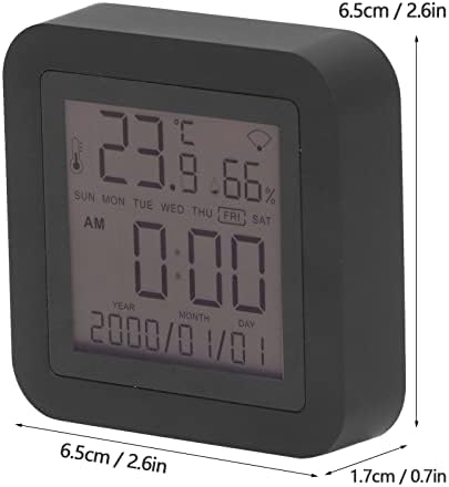 VTOSEN Smart Home Remote Control - Infrared Remote Control with Temperature Humidity Sensor - Square Intelligent WiFi 2.4G Wireless IR Controller for Home Bedroom - Image 6