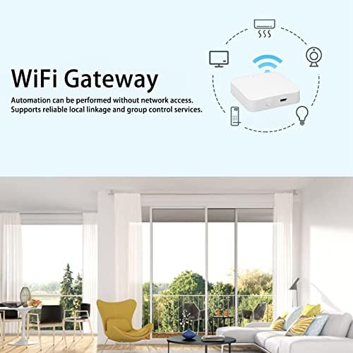 Oumefar Remote Controller Hub, Stable Signal Smart WiFi Gateway DC 5V 1A Durable Simple Installation for Appliances - Image 4