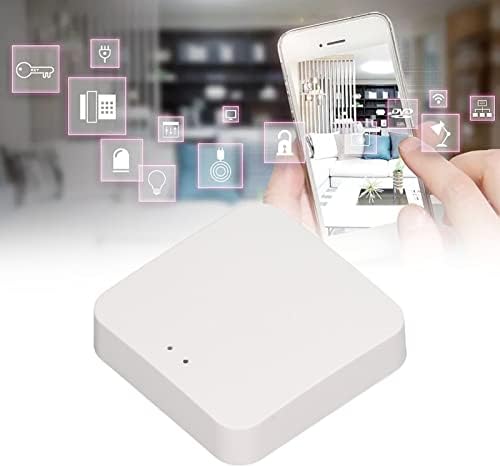 Kuuleyn Smart WiFi Gateway,WiFi Gateway Wireless Smart Bridge,WiFi Gateway APP Remote Control Multifunctional USB Powered Home Smart WiFi Gateway for Zigbee - Image 7