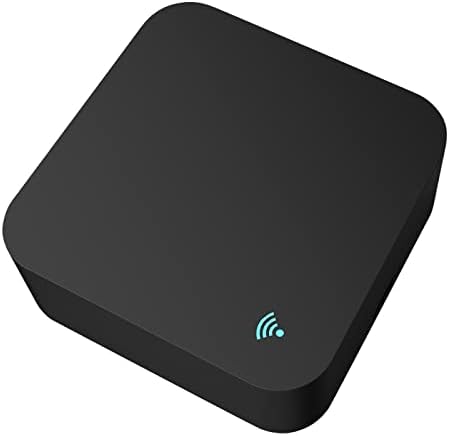 YAKUHY WiFi Smart Remote Controller, RF IR Universal Remote Controller, Smart Home Infrared Universal Remote Blaster, Compatible with Alexa and Google Home Assistant-Without Temperature Humidity