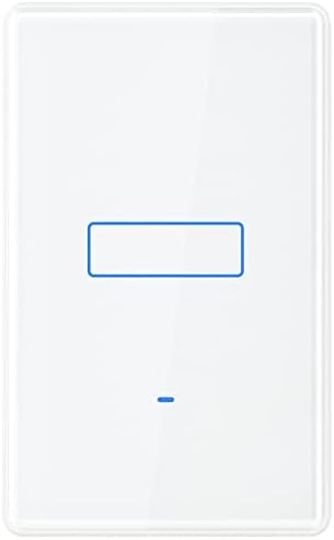 Smart Switch 2.4GHz WiFi Smart Light Switch Compatible with Alexa and Google Home