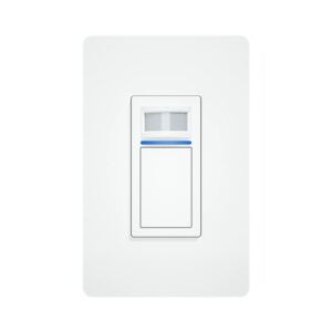 Smart Motion Sensor Light Switch, Milfra PIR Occupancy Sensor Switch Single Pole 2.4GHz Wi-Fi Light Switch Compatible with Alexa and Google Assistant (1)