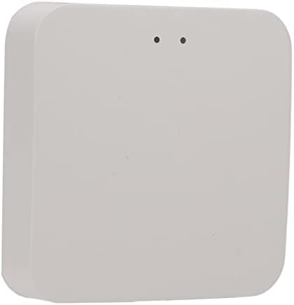 Jopwkuin Home Bridge, 2.4G WiFi Remote Control for ZigBee Smart Gateway Wireless with 2 LED Indicator for Home Appliances for TUYA
