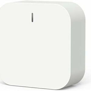 Zigbee Hub Gateway, 2.4 GHz WiFi Smart Home Hub, Compatible with Alexa & Google Home, Only for TREATLIFE Zigbee Water Leak Detector, Motion Sensor and Smart Door Sensor, 1 Pack