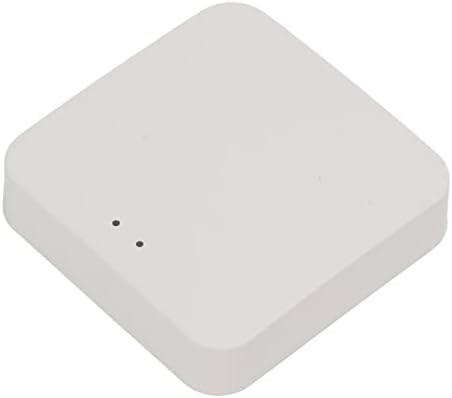 Jopwkuin Gateway Hub, Wireless Anti Fade Smart Gateway Remote Control Resistant for ZigBee with 2 LED Indicator for TUYA for Home Appliances