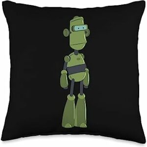 robot Automation Artificial intelligence Mechanica Robot Automation Artificial Intelligence Mechanical Throw Pillow, 16x16, Multicolor