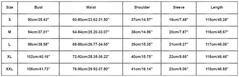 HUMMHUANJ Summer Dresses 2023,Women's Solid Color Dress Casual Printed Short Sleeve Ruffle Waist Long Dress Boho Swing Dress - Image 7