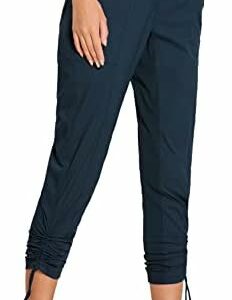 CRZ YOGA Womens Casual 7/8 Pants 25" - Lightweight Workout Outdoor Athletic Track Travel Lounge Joggers Pockets