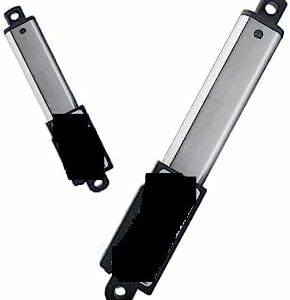 PONNYC Electric Linear Actuator Electric Linear Actuator Controls Robotic Home Automation Electron Push Rod Motor Stroke 10/30/50/100/150mm DC Motor (Size : 20mm Stroke, Color : 60N 15mm per Second)