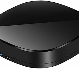 Housoutil Controlled Black Rf Remote Control Wi-fi Smart Remote Control Smart Home Device Remote Control Hub Wifi Smart Home System Ir Remote Control Wifi Smart Home Hub