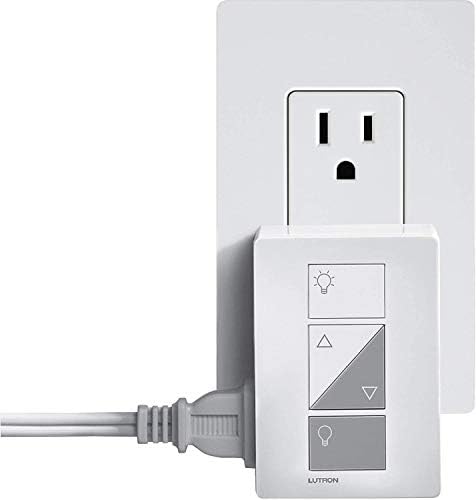 Lutron Caseta Single-Pole/3-Way Smart Lighting Lamp Dimmer and Remote Kit | P-PKG1P-WH | White - Image 8