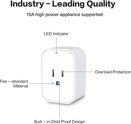 Aqara Smart Plug, REQUIRES AQARA HUB, Zigbee, with Energy Monitoring, Overload Protection, Scheduling and Voice Control capabilities, Works with Alexa, Google Assistant, and Apple HomeKit Compatible - Image 6