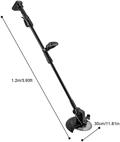 Cordless Weed Eater and Wacker with Electric Lawn Edger, Double Control and Waterproof Housing - Battery-Powered Trimmer Edger Lawn Tool for Home Lawn Mowing, Yard Landscaping, Orchard Pruning, etc. - Image 4