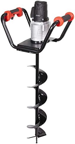 XtremepowerUS 85060 Electric Post Hole Digger w/6" Bit Electric 1500W Auger Digging Drill - Image 3