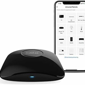 Broadlink RM4 pro IR RF WiFi Universal Remote Smart Home Automation Compatible with Alexa and Google Home