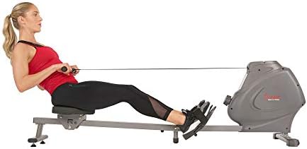 Sunny Health & Fitness Smart Compact Magnetic Rowing Machine with Optional Exclusive SunnyFit® App Enhanced Bluetooth Connectivity - Image 6