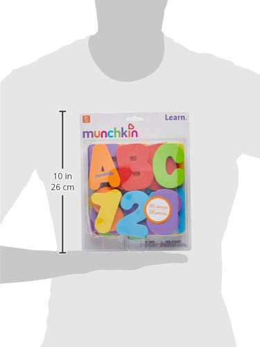 Munchkin® Learn™ Bath Letters and Numbers 36pc Toddler Bath Toy - Image 9