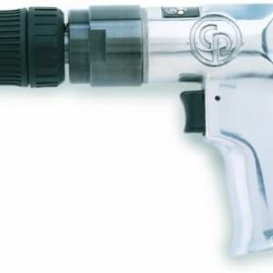 Chicago Pneumatic CP785 - Air Power Drill, Power Tools & Home Improvement, 3/8 Inch (10 mm), Keyed Chuck, Aluminum Housing, Pistol Handle, 0.5 HP / 370 W, Stall Torque 3.1 ft. lbf / 4.2 NM - 2400 RPM