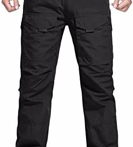 FREE SOLDIER Men's Cargo Pants,Tactical Pants for Men Stretch,Durable Ripstop EDC Work Pants for Hiking