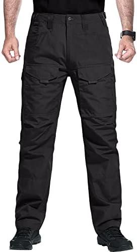 FREE SOLDIER Men's Cargo Pants,Tactical Pants for Men Stretch,Durable Ripstop EDC Work Pants for Hiking