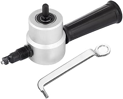 Electric Drill Plate Cutter Attachment Metal Sheet Cutter Tool Free Cutting Tool Sheet Metal Cut Plate Punch Scissor Kit (Color : Electric Cutter 01)