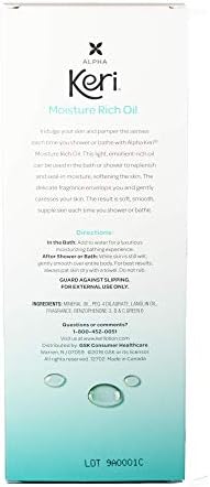 Keri Moisturizing Shower and Bath Oil, 16 Fl Oz - Image 2