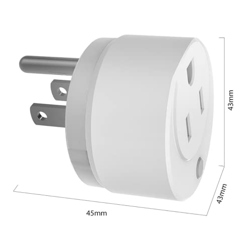 NEO Smart Plug, Z-Wave Plug Outlet with Timing and Energy Monitoring, Z-Wave Plus Plug for Home Security Automation, Work with ST, Grey (1PK) - Image 2