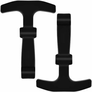 Olaismln Cooler Lid Latches Replacement Compatible with Yeti, RTIC and Other Related Coolers, T-Latches Made of Premium Hard Durable Rubber, Help Save Fingers/Knuckles（2 Pack）