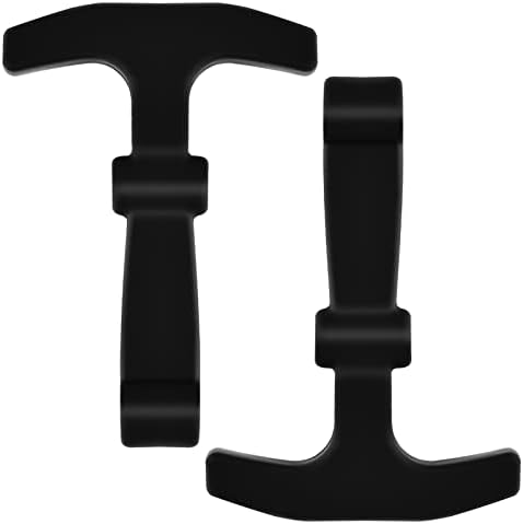 Olaismln Cooler Lid Latches Replacement Compatible with Yeti, RTIC and Other Related Coolers, T-Latches Made of Premium Hard Durable Rubber, Help Save Fingers/Knuckles（2 Pack）