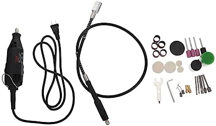 DOITOOL 1 Set Polisher Mini Hand Electric Drill Mini Multitool Rotary Tool for Sanding Polisher for Drill Cordless Polisher Drill Bit Kit Electric Jade Engraving Machine Household Grinder