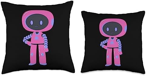 robot Automation Artificial intelligence Mechanica Robot Automation Artificial Intelligence Mechanical Throw Pillow, 16x16, Multicolor - Image 3