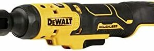 DEWALT ATOMIC 20V MAX* Cordless Ratchet, Brushless, 3/8 in., Tool Only (DCF513B)
