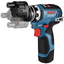 BOSCH GSR12V-300FCB22 12V Max EC Brushless Flexiclick 5-In-1 Drill/Driver System with (2) 2.0 Ah Batteries - Image 11