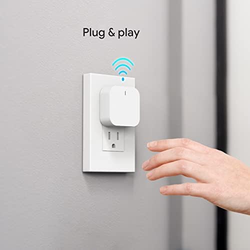 Zigbee Hub Gateway, 2.4 GHz WiFi Smart Home Hub, Compatible with Alexa & Google Home, Only for TREATLIFE Zigbee Water Leak Detector, Motion Sensor and Smart Door Sensor, 1 Pack - Image 2