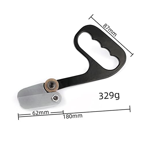 Yardwe 1pc Sheet Slicer Metal Cutters PVC Cutters Multitools Multi Tool PVC Plate Cutter Household Tools Hard Materials Cutter Metal Cutting Tool High Speed Steel Work Flat Black Sheet - Image 8