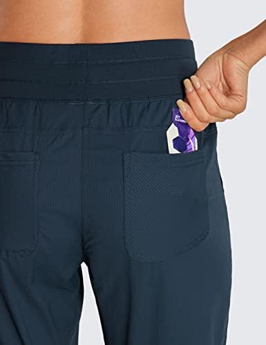 CRZ YOGA Womens Casual 7/8 Pants 25" - Lightweight Workout Outdoor Athletic Track Travel Lounge Joggers Pockets - Image 4