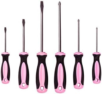 Pink Power Drill Set for Women - 18V Lightweight Pink Cordless Drill Driver & Electric Screwdriver Combo Kit with Tool Bag for Ladies Home Tool Kit - Wireless Pink Drill Set with Battery and Charger - Image 5