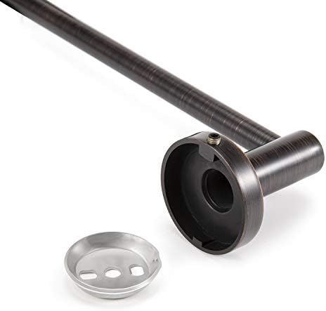 JiePai Bath Towel Bar,Stainless Steel Towel Rack Bathroom Towel Holder Wall Mount Kitchen Dish Cloth Hanger (Oil Rubbed Bronze, 24 inch) - Image 4