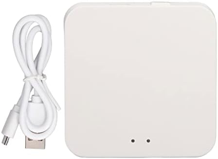 Kuuleyn Smart WiFi Gateway,WiFi Gateway Wireless Smart Bridge,WiFi Gateway APP Remote Control Multifunctional USB Powered Home Smart WiFi Gateway for Zigbee