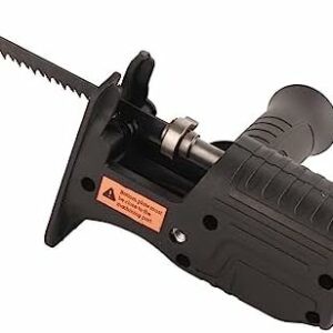 Reciprocating Saw Electric Wireless Saw Handheld Reciprocating Saw Tool-Free Blade Change Electric Drill Accessories for Woodworking, Household, Garden,Wood & Metal Cutting