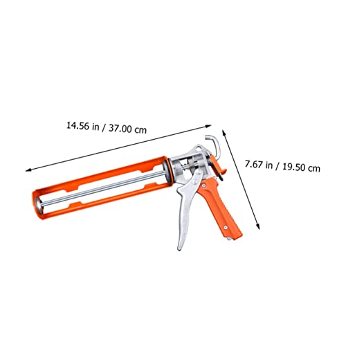 DOITOOL 1Pc Glass Glue Small Glue Household Tool Household Metal Glue Stick Manual Rotary Glue Dispenser Construction Supplies Black Glue Sticks One-Piece Construction Glue Shooter - Image 3