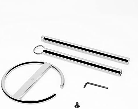 NearMoon Bath Toilet Paper Holder Stand, Free Standing Tissue Paper Storage with Reserve, Space Toilet 4 Rolls Holder for Bathroom/Kitchen Countertop-All Metal, Chrome Finish - Image 8