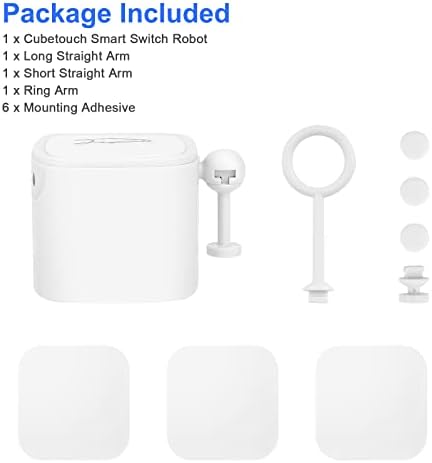 LINKSTYLE TOCABOT Smart Switch Bot Button Pusher, Light Switch Bluetooth Fingerbot with Smart Home Wireless Gateway Hub for App, Voice Controls and Remote Access - Image 7