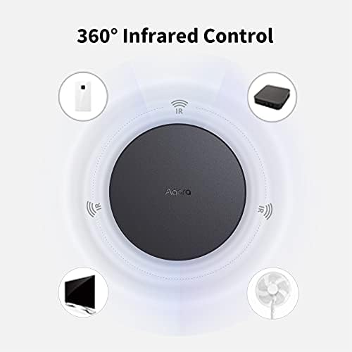 Aqara Smart Hub M2 (2.4 GHz Wi-Fi Required), Smart Home Bridge for Alarm System, IR Remote Control, Home Automation, Supports Alexa, Google Assistant, Apple HomeKit and IFTTT - Image 2