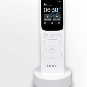 MOES WiFi Tuya Smart Central Control Panel Wireless Touch Screen Handheld IR Remote Controller for Home Appliance