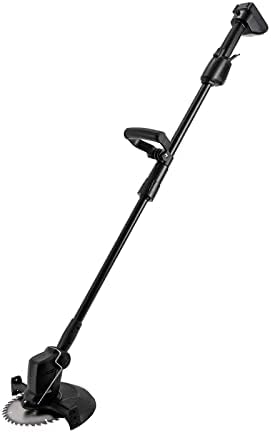 Cordless Weed Eater and Wacker with Electric Lawn Edger, Double Control and Waterproof Housing - Battery-Powered Trimmer Edger Lawn Tool for Home Lawn Mowing, Yard Landscaping, Orchard Pruning, etc.