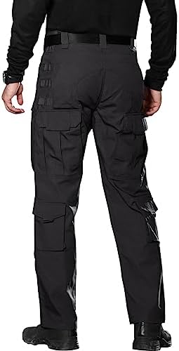 FREE SOLDIER Men's Cargo Pants,Tactical Pants for Men Stretch,Durable Ripstop EDC Work Pants for Hiking - Image 2