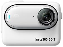 Insta360 GO 3 128GB – Small & Lightweight Action Camera, Portable and Versatile, Hands-Free POV, Mount Anywhere, Stabilization, Multifunctional Action Pod, Waterproof, for Travel, Sports, Vlog