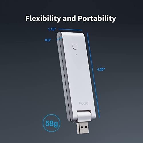 Aqara Smart Hub E1 Plus Aqara Temperature and Humidity Sensor, Zigbee, for Remote Monitoring and Home Automation, Compatible with Apple HomeKit, Alexa, Works with IFTTT - Image 6